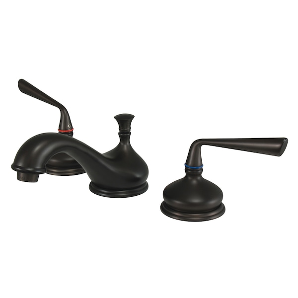 Silver Sage KS1165ZL 8-Inch Widespread Bathroom Faucet with Brass Pop-Up KS1165ZL - main